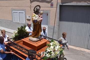 La Breña pone fin a sus fiestas con misa, procesión y verbena/Francisco Javier Santana.